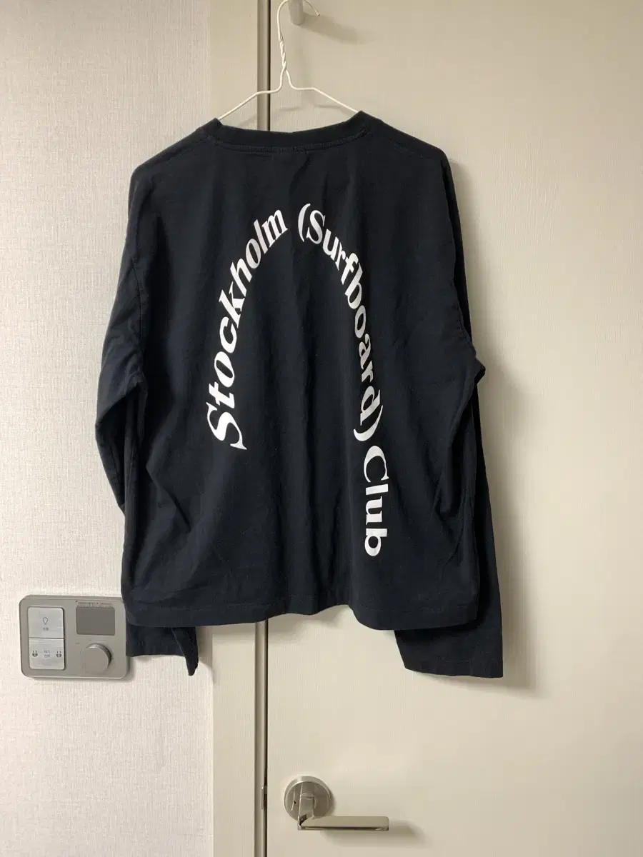 (L) Stockholm Surfboard Club Long Sleeve Black