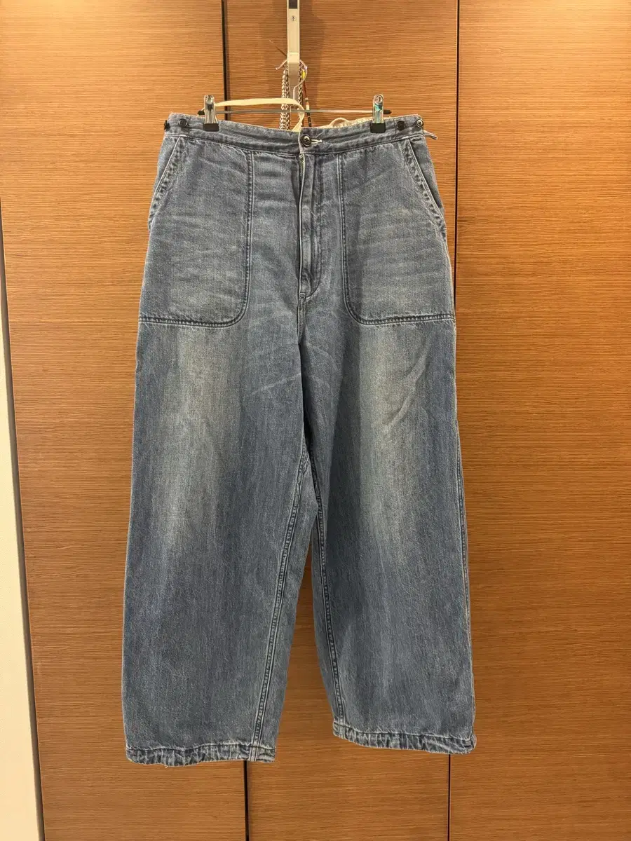 [34] Nanamiki Work Denim Pants for sale.