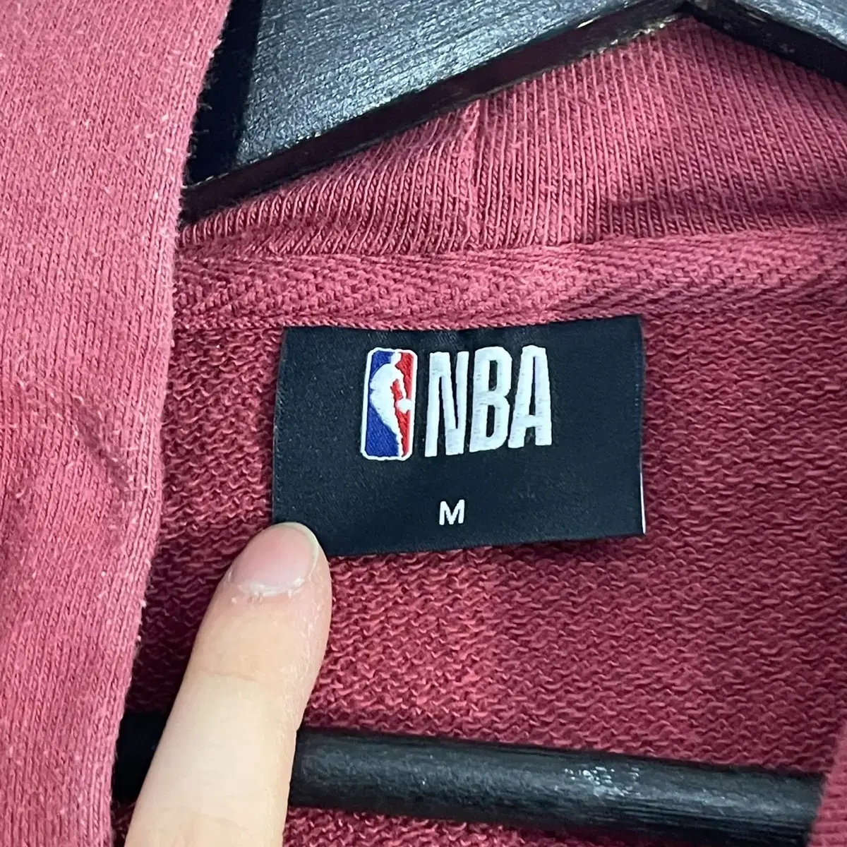 만원샵  NBA 로고 후드티