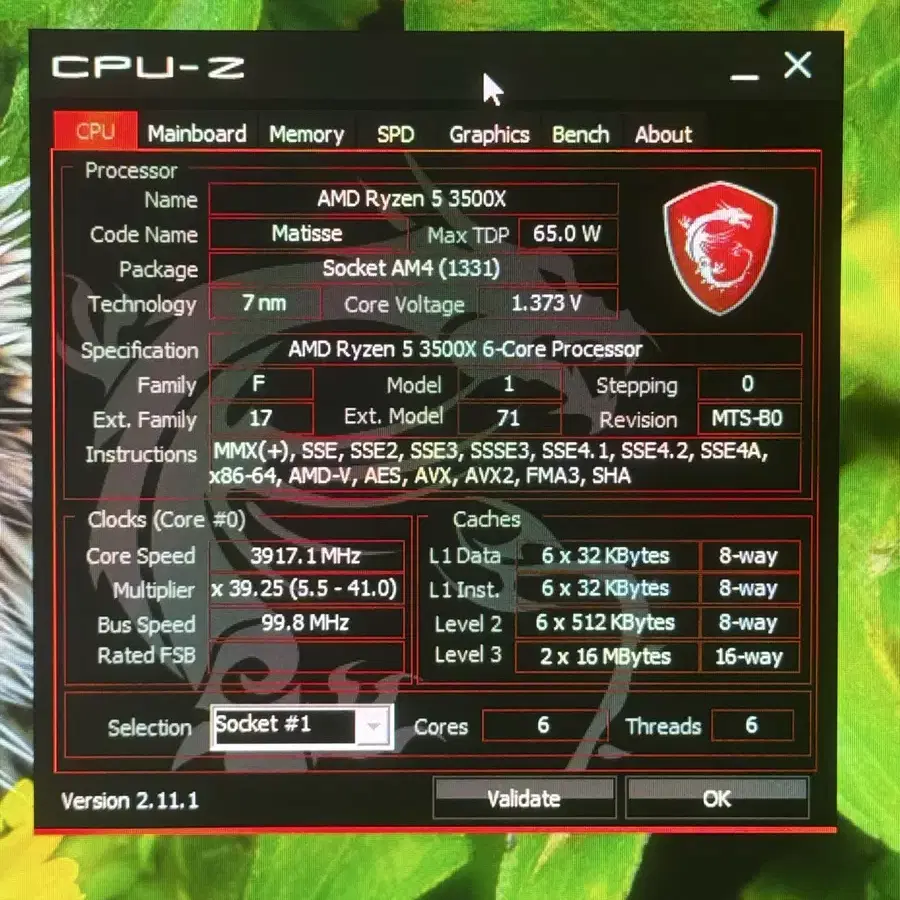 RTX4060 Ryzen5 3500X 컴퓨터