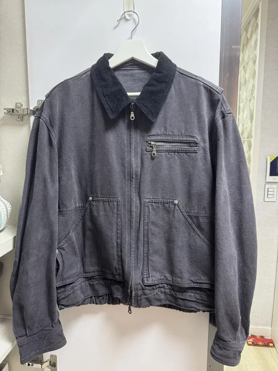 [L] Coor Over Dying Faded Workjacket