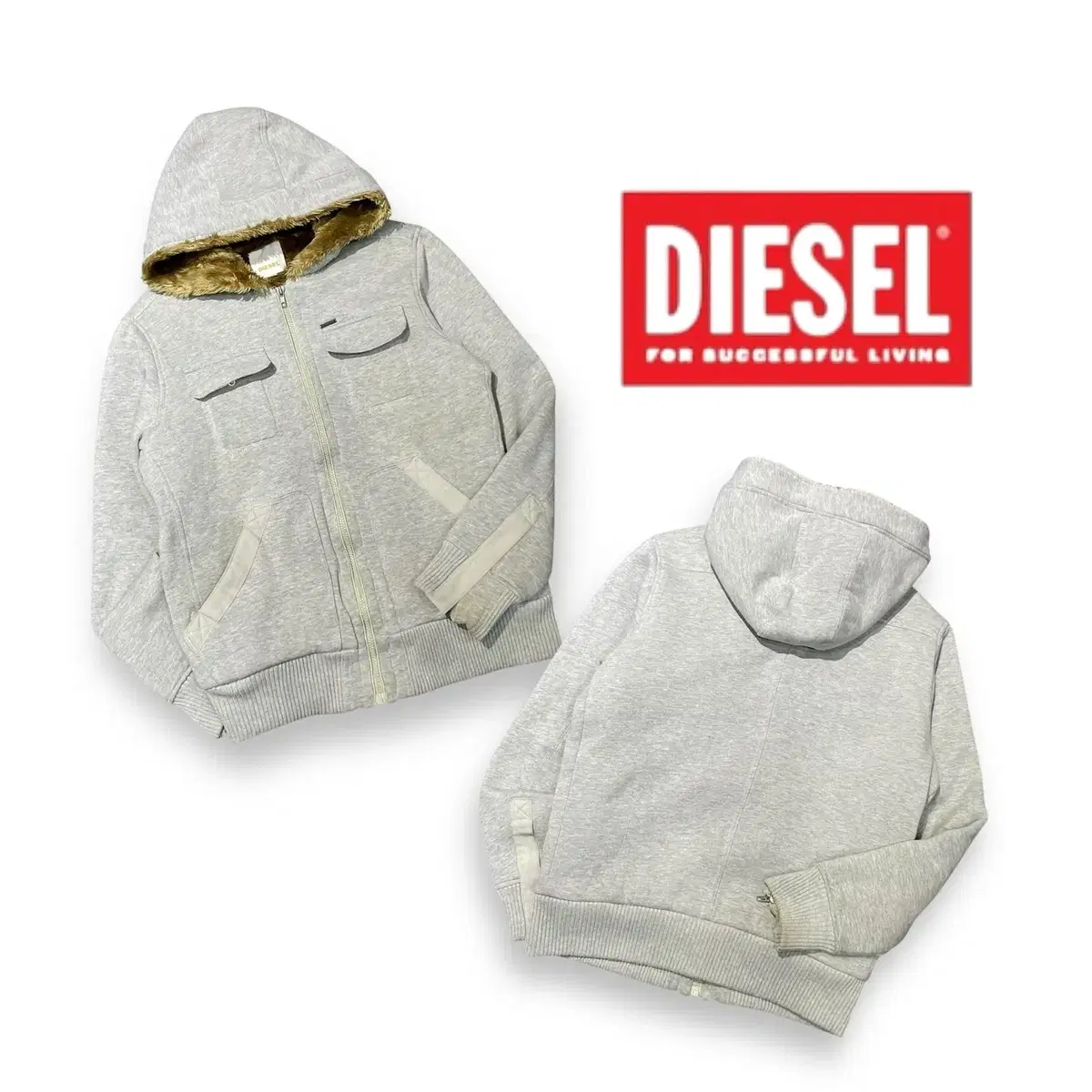 Diesel fur hood assembly