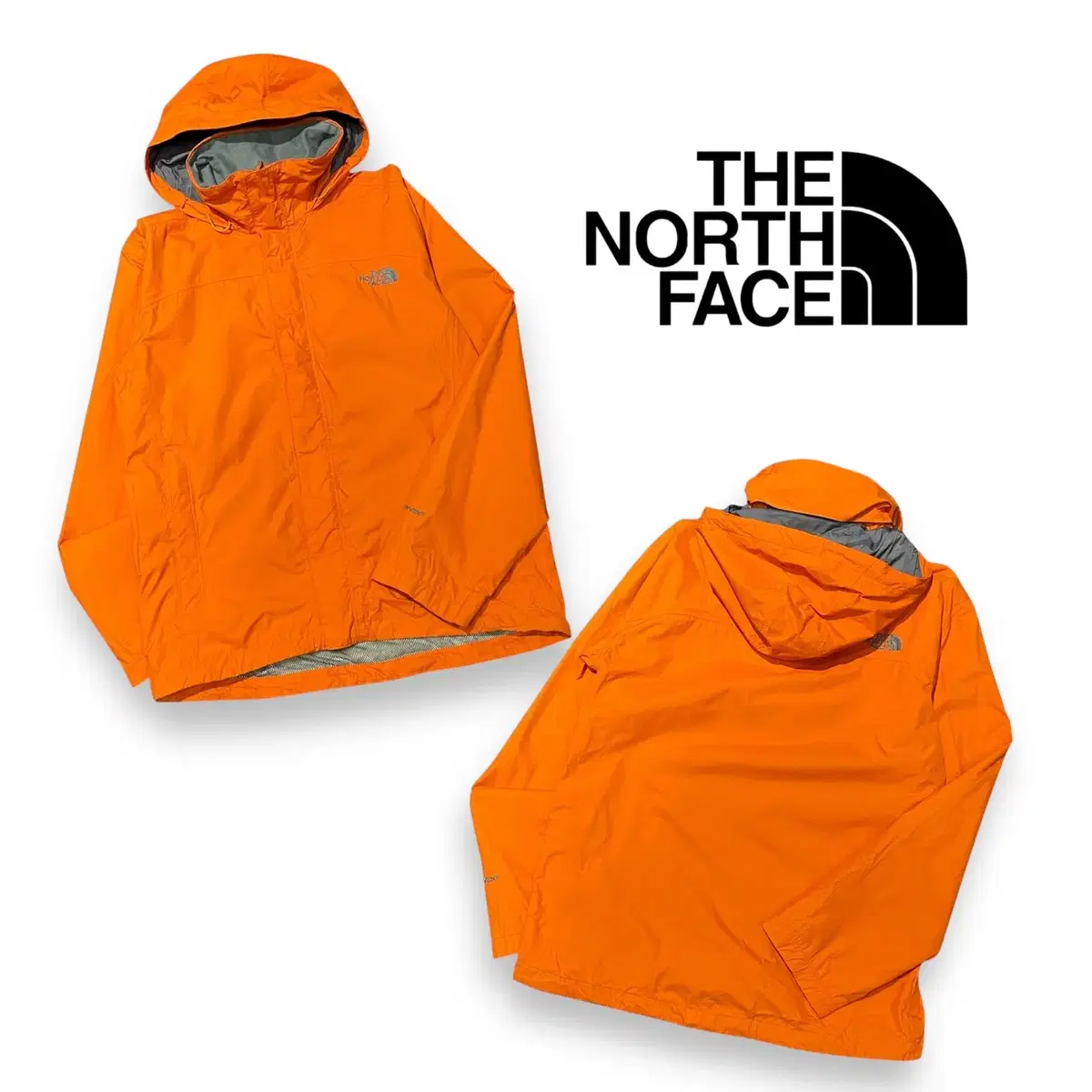 The North Face Hyvent Orange Windbreaker