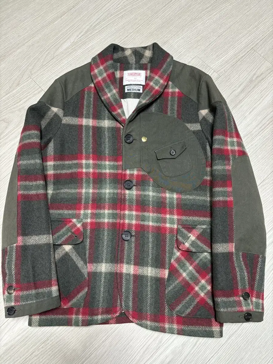 Swellmab Tartan Check Hunting Jacket (M)