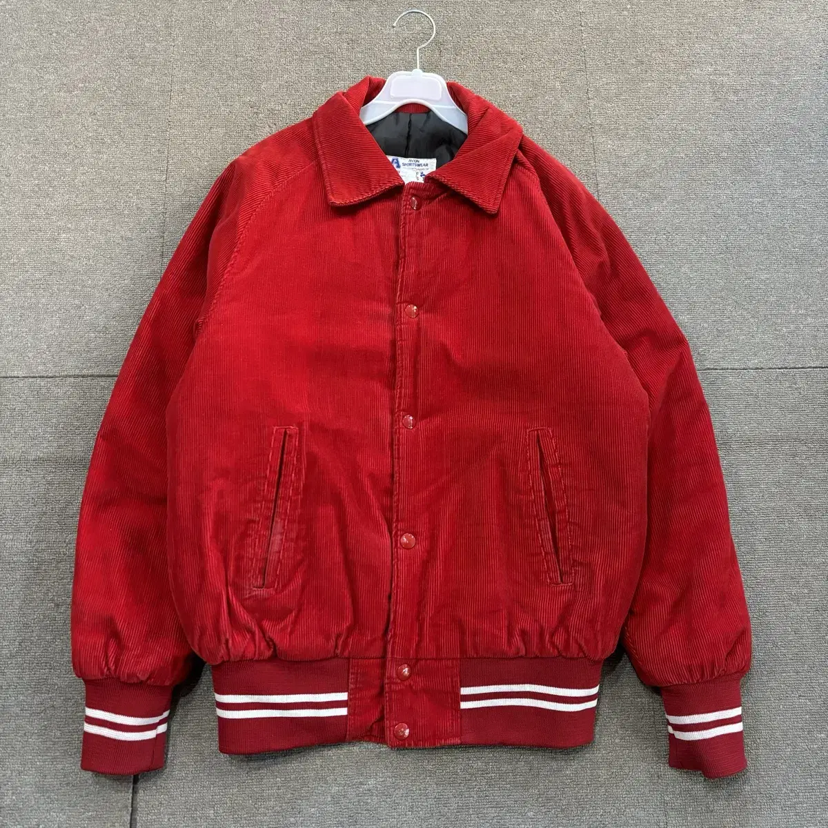 Vintage Made in Canada Corduroy Bomber Jacket M