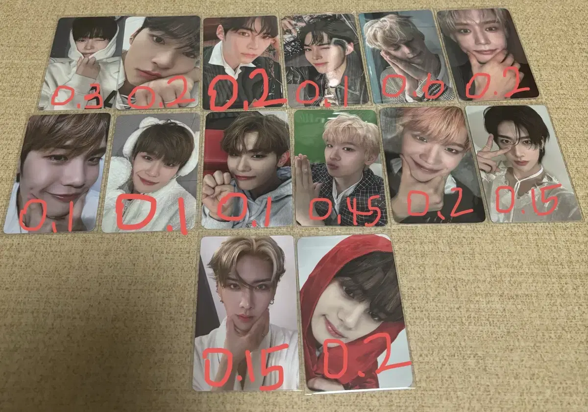 Grower photocards (1:1 trade price for poma)