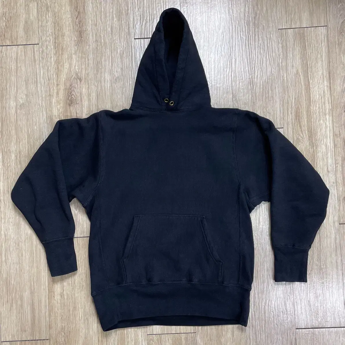 Camber USA / Cross-knit hoodie / Black / M