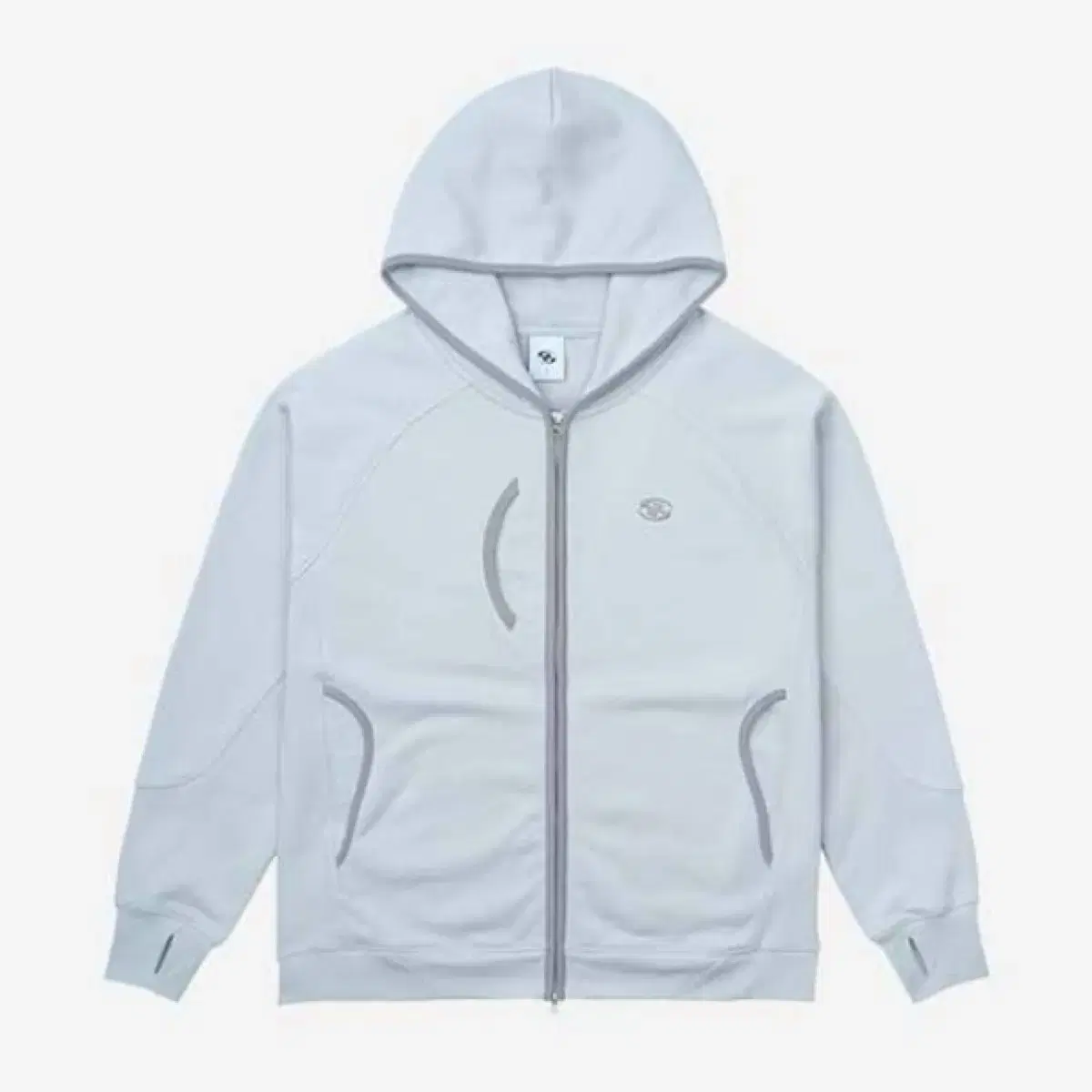 산산기어 Hoodie Zip-Up Grey 양도