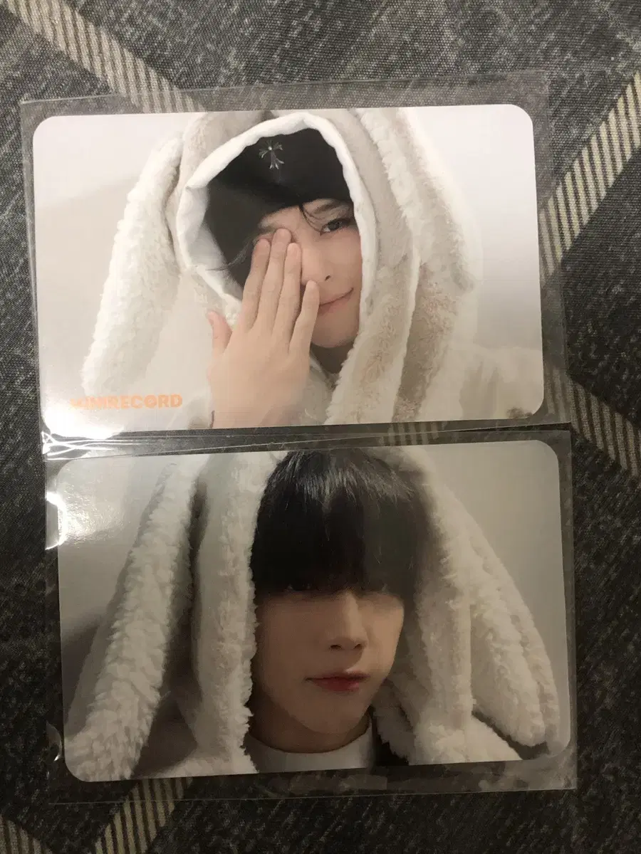 THE BOYZ unreleased photocard photocard Bunny rabbit Sunwoo + Juyeon bulk