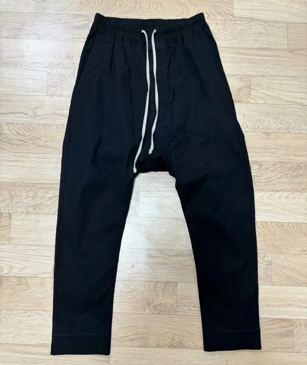 Rick Owens Drawstring Drop Crotch Pants XS