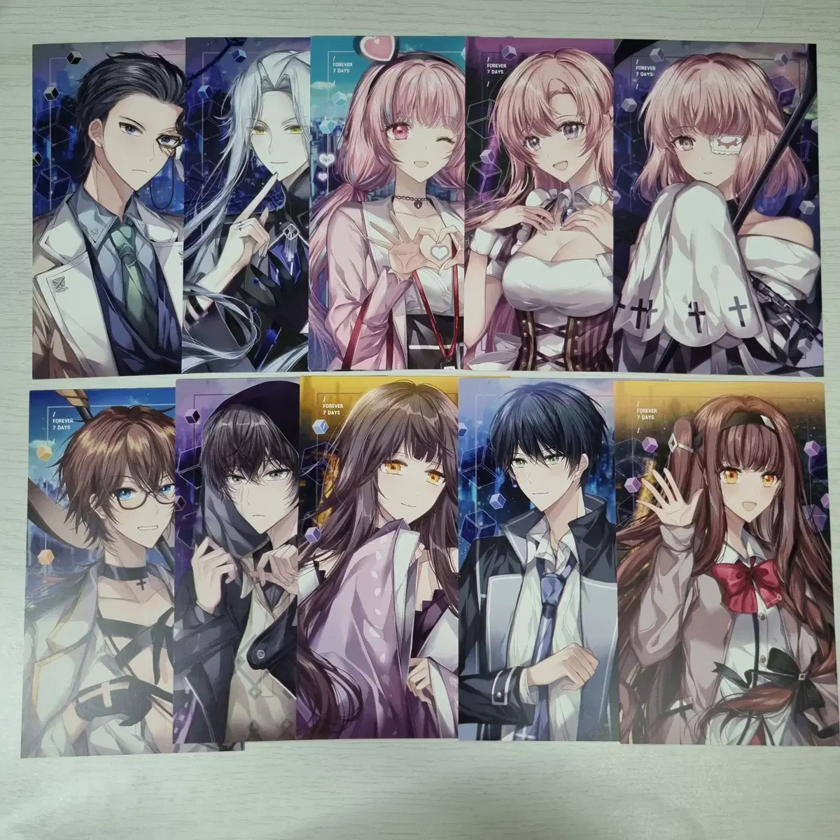 Eternal 7 days of dosie unofficial postcard anhua iscario anwatari bulk