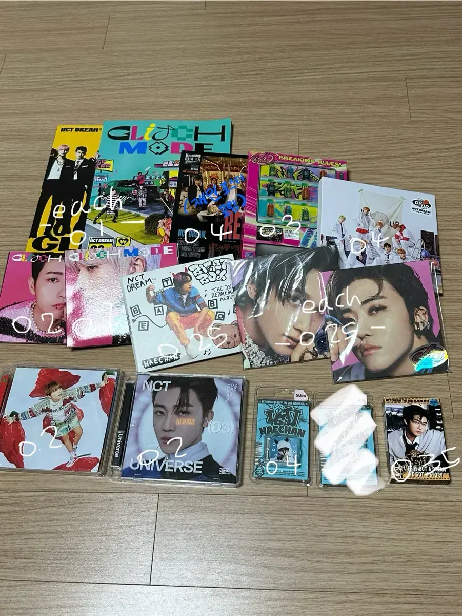 nct unsealed album wts nct 127 nct u nct dream