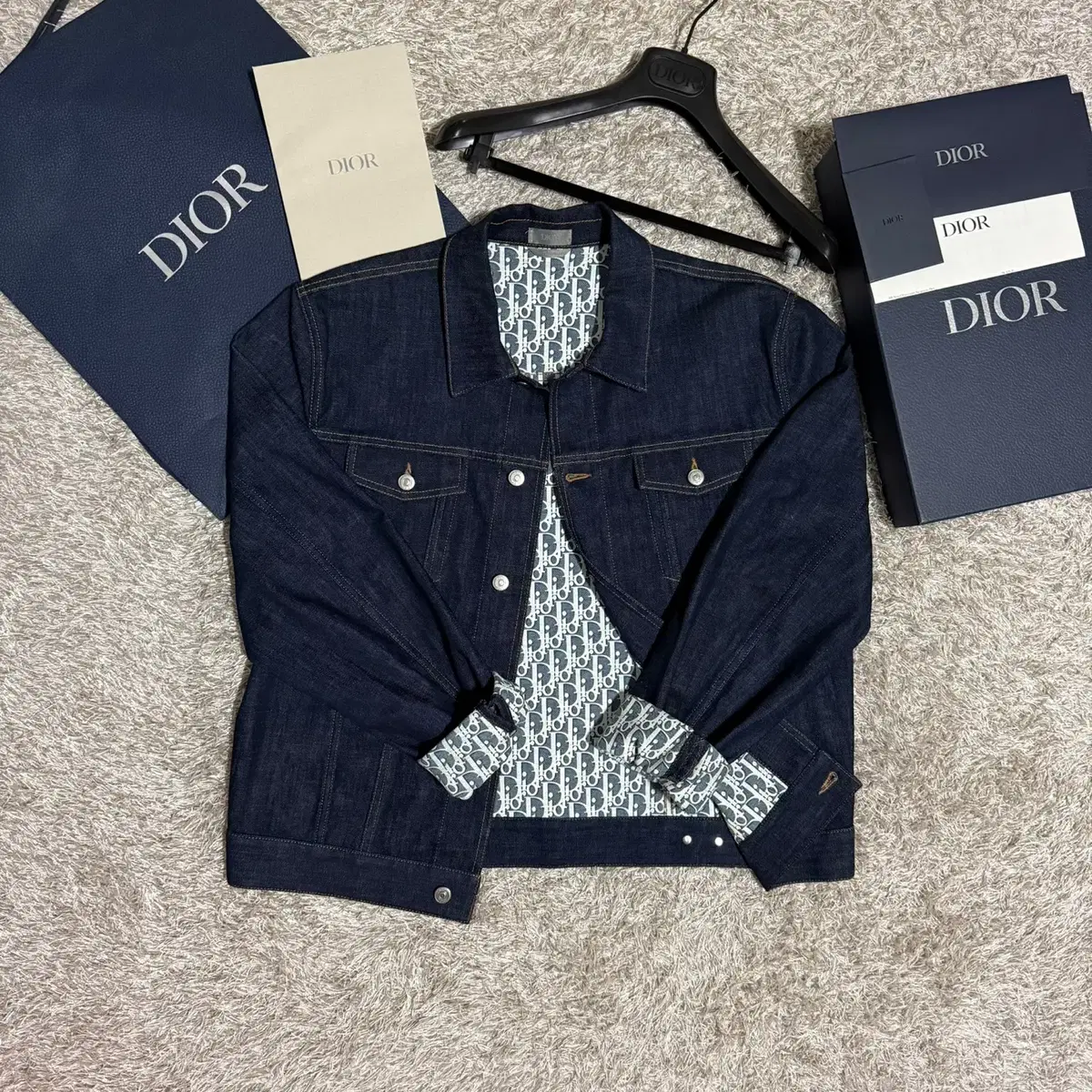 Dior Oblique Jacquard denim jacket