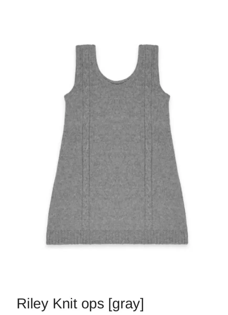 바이무드 Riley Knit ops [gray]