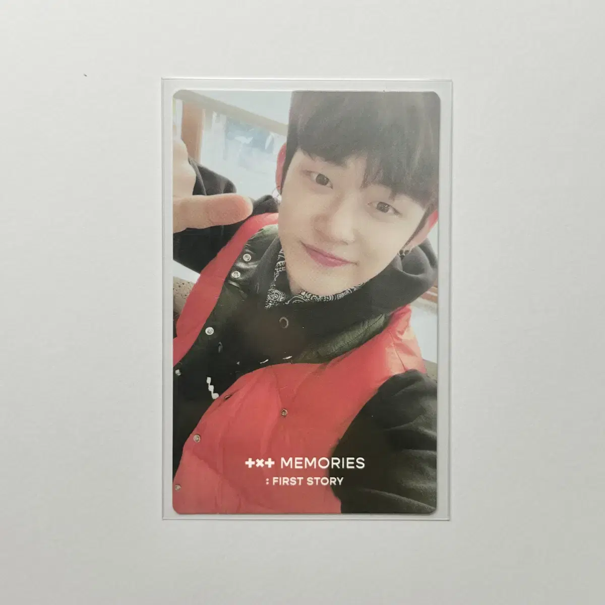 TXT Memories yeonjun choi yeonjun photocard ld pre-order benefit album buncheol doll Sharing