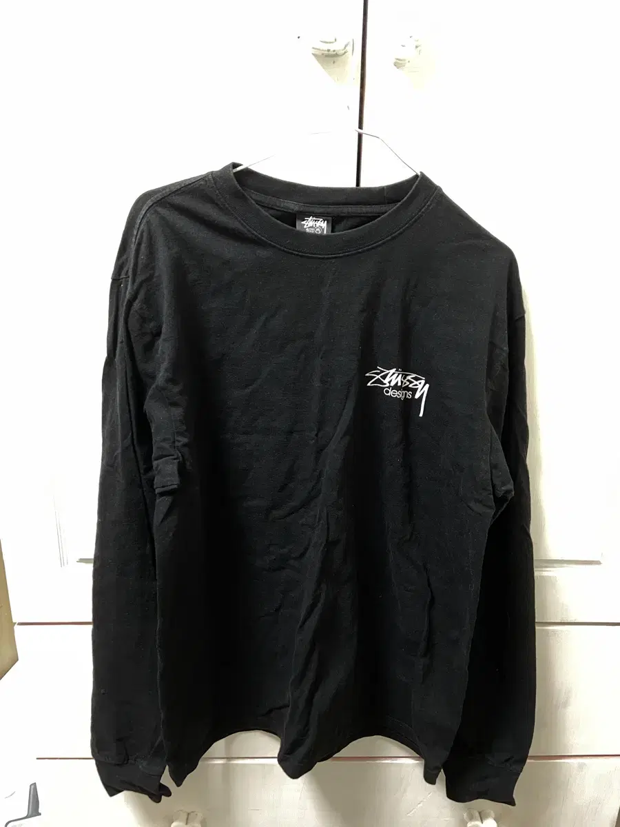 Stussy Black Long Sleeve Tee