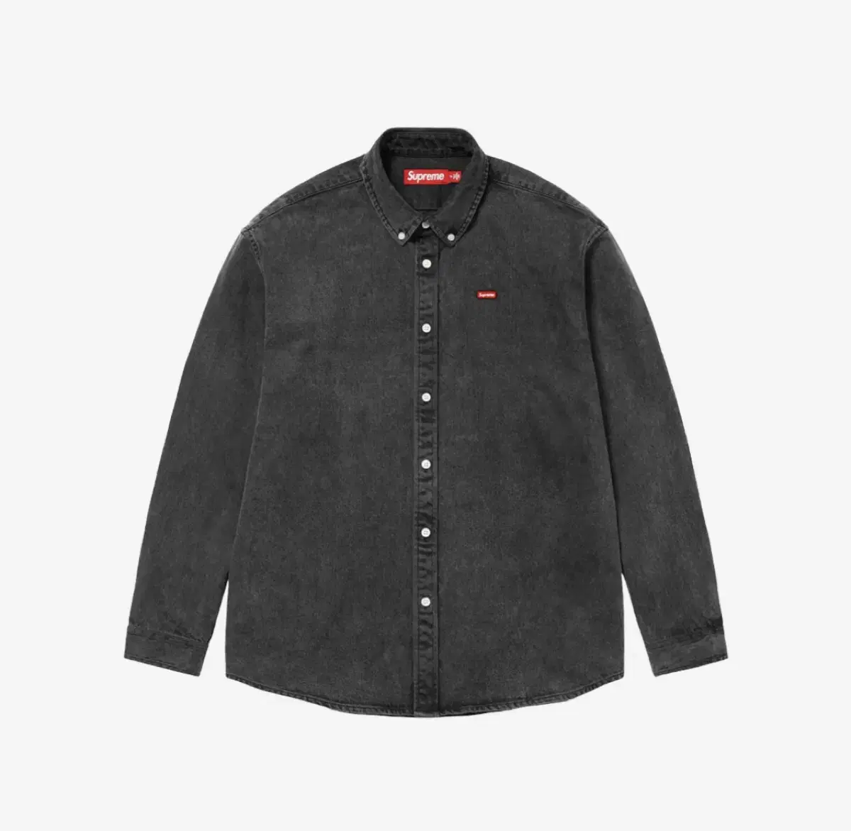 Supreme Small Box Shirt - Washed Black