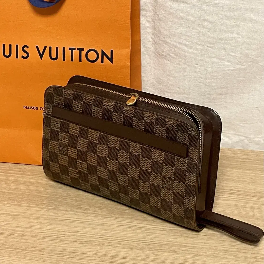 [정품] 루이비통 다미에 클러치백 가방 LOUIS VUITTON 파우치