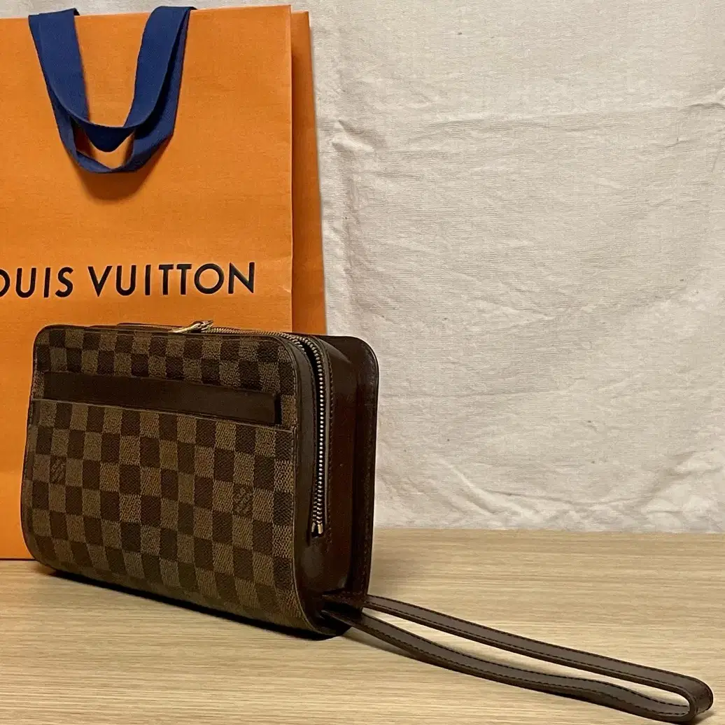 [정품] 루이비통 다미에 클러치백 가방 LOUIS VUITTON 파우치