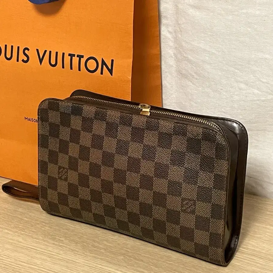 [정품] 루이비통 다미에 클러치백 가방 LOUIS VUITTON 파우치