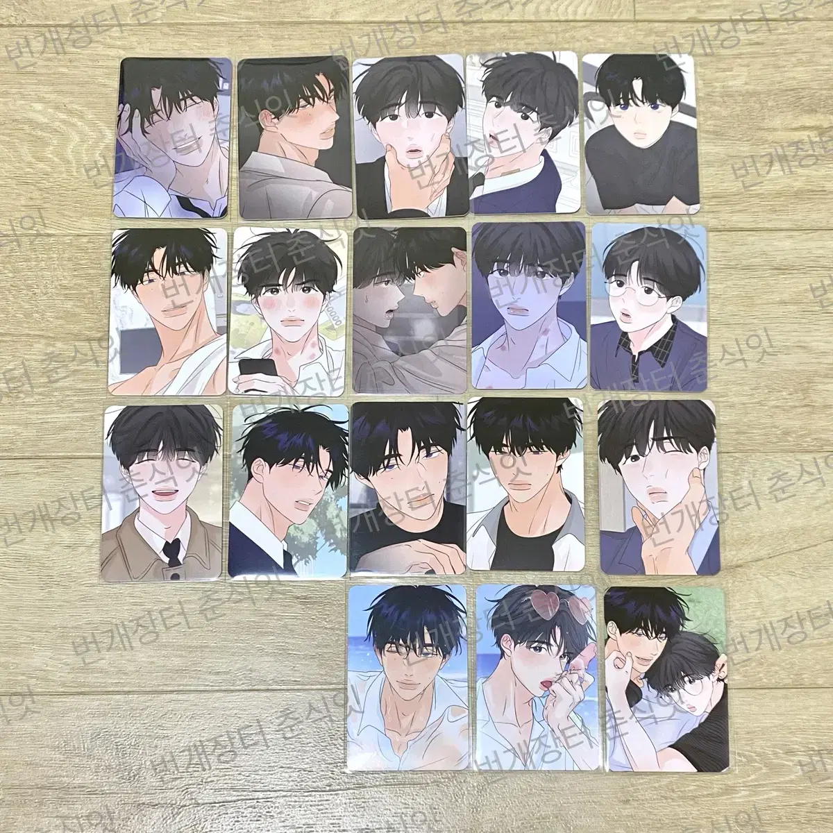 Boundaries Collection by Thyme Jin photocard Full set of 18 photocards de vol.