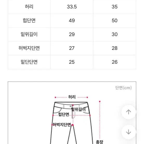 포켓 카고 카키 바지 m