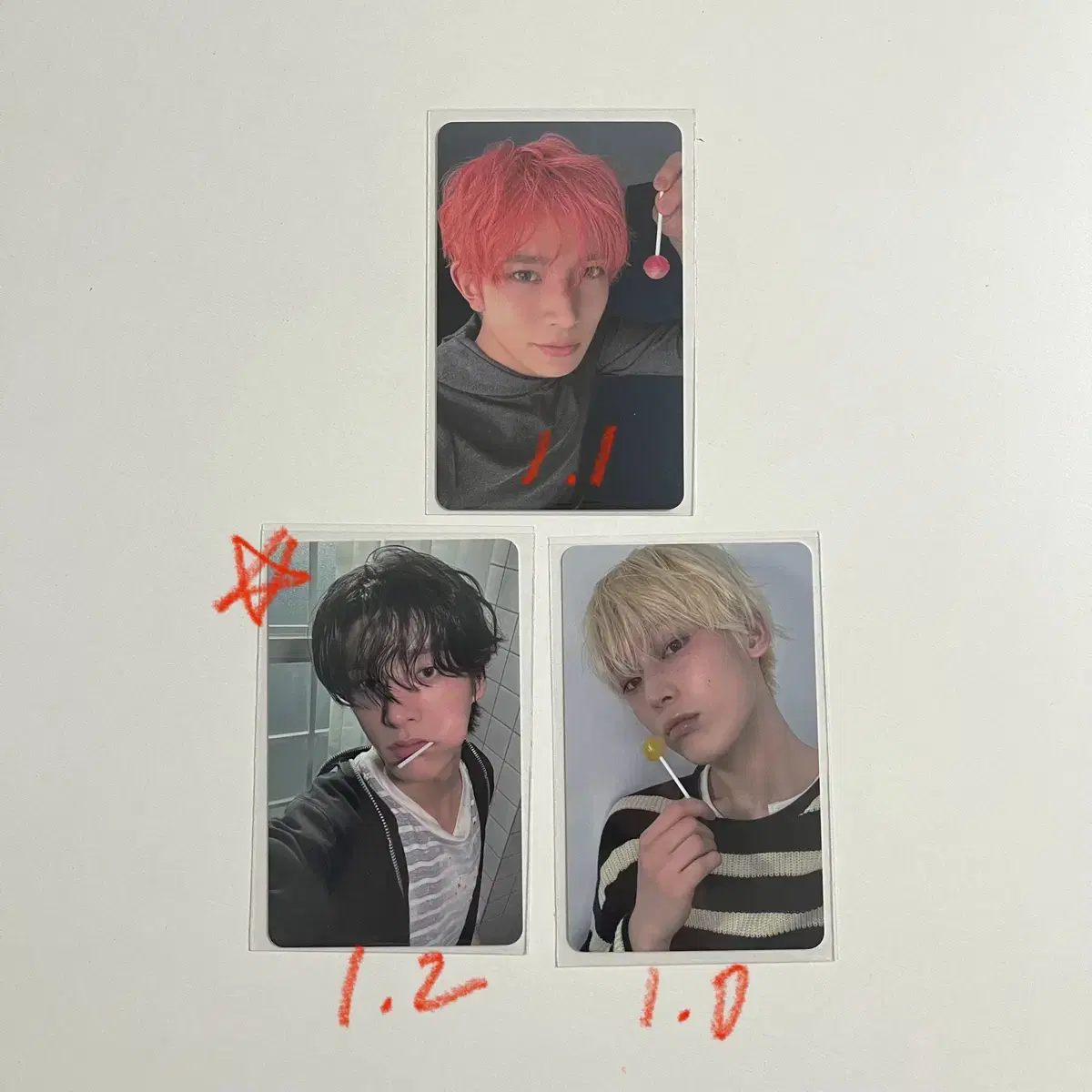 enhypen heeseung jake sunwoo powerstation ld photocard wts