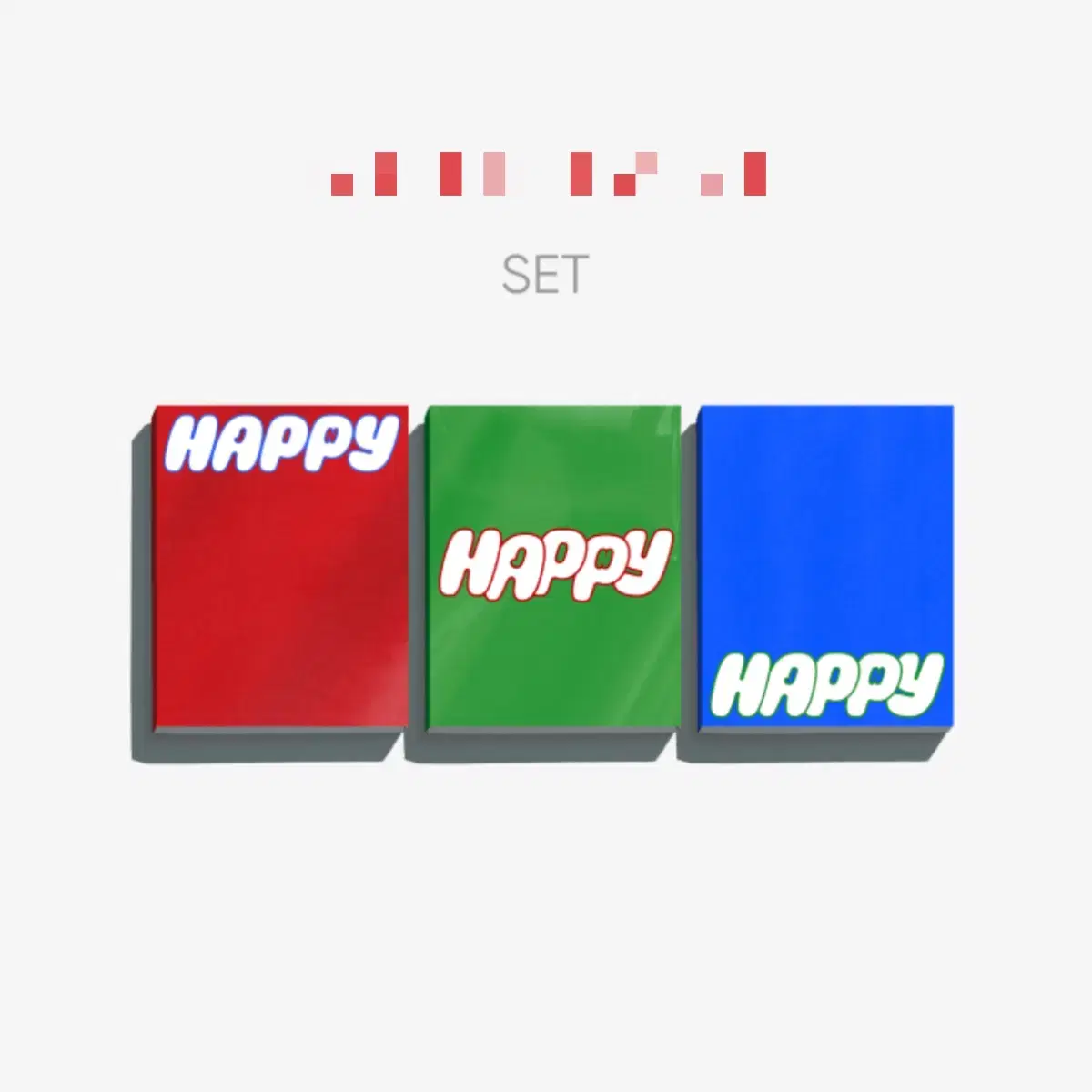 Bangtan BTS Seokjin Happy Happy sealed album set