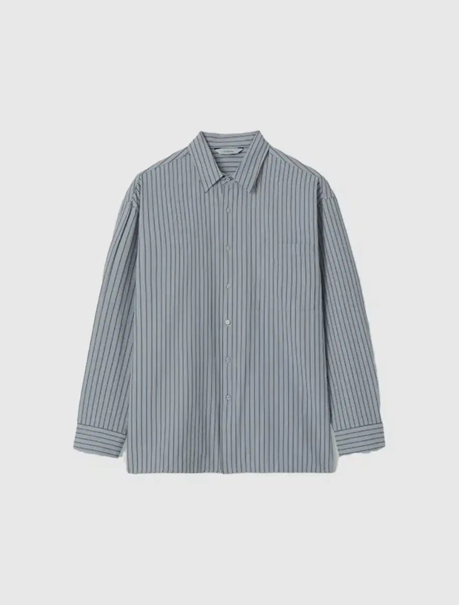 LEMARD - seersucker Stripe Shirt