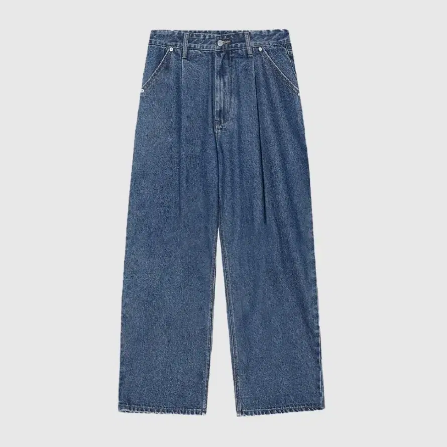 LITAIL -  One Tuck Wide Denim Pants