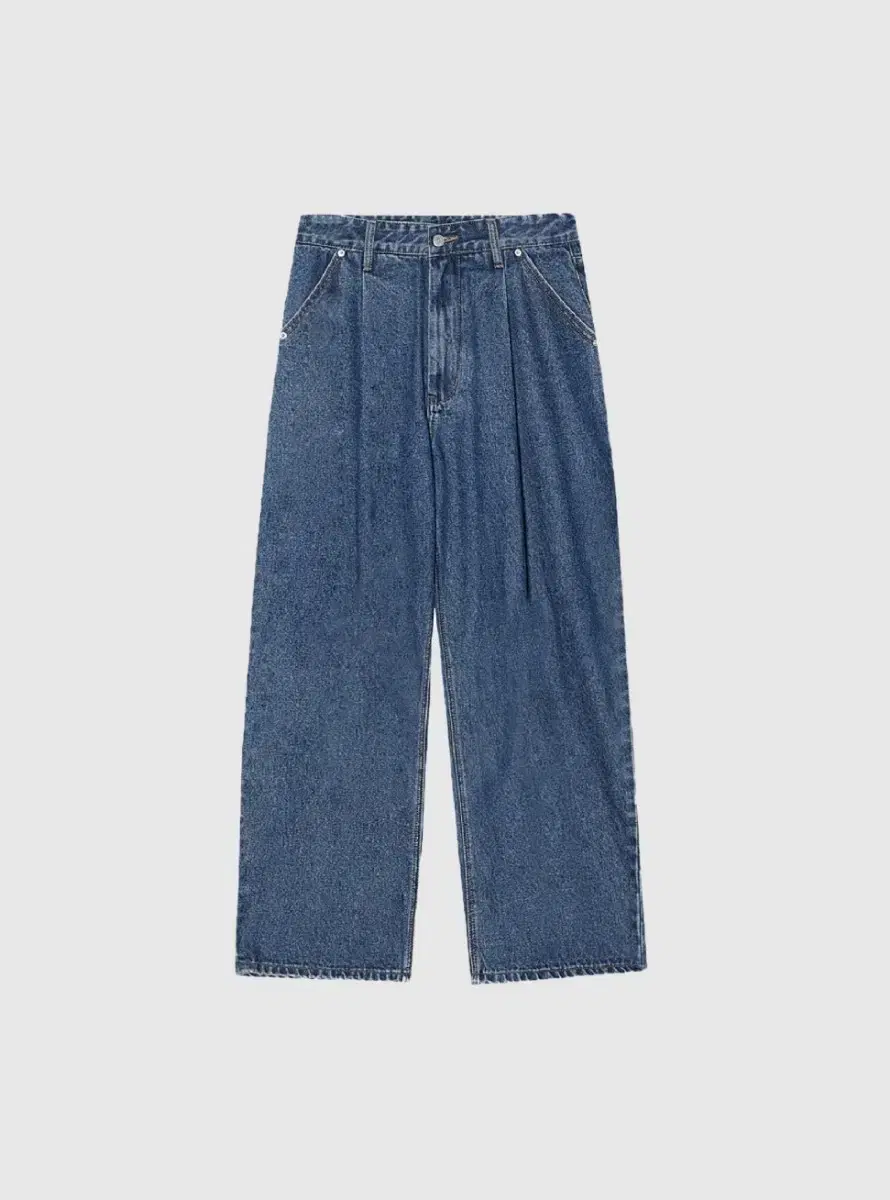 LITAIL - One Tuck Wide Denim Pants