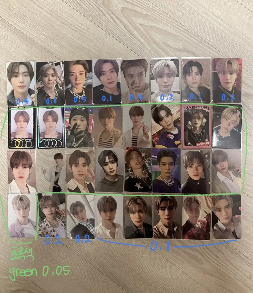 NCT Ilchil NCT127 photocard sells