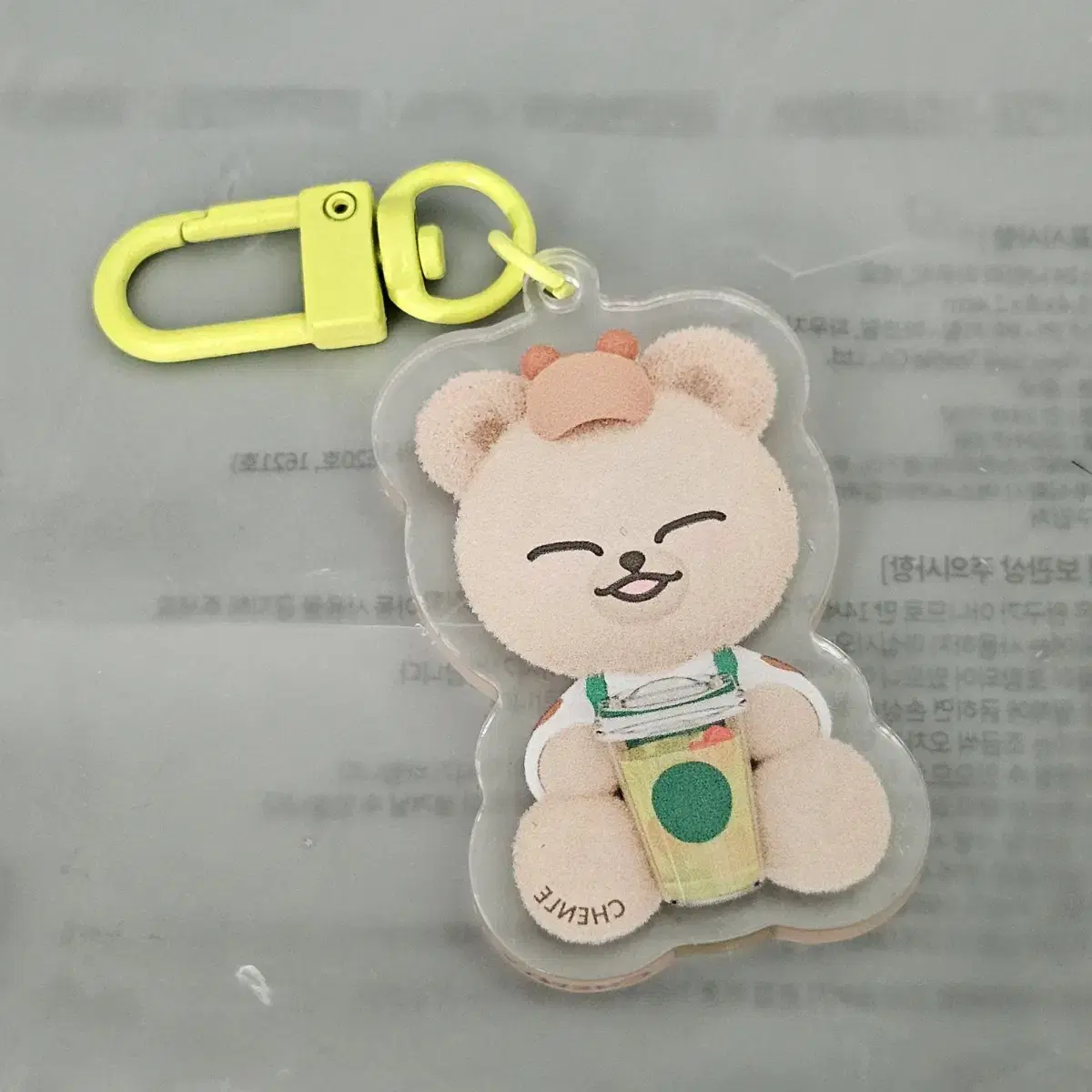 Starbucks nct chenle Keyring