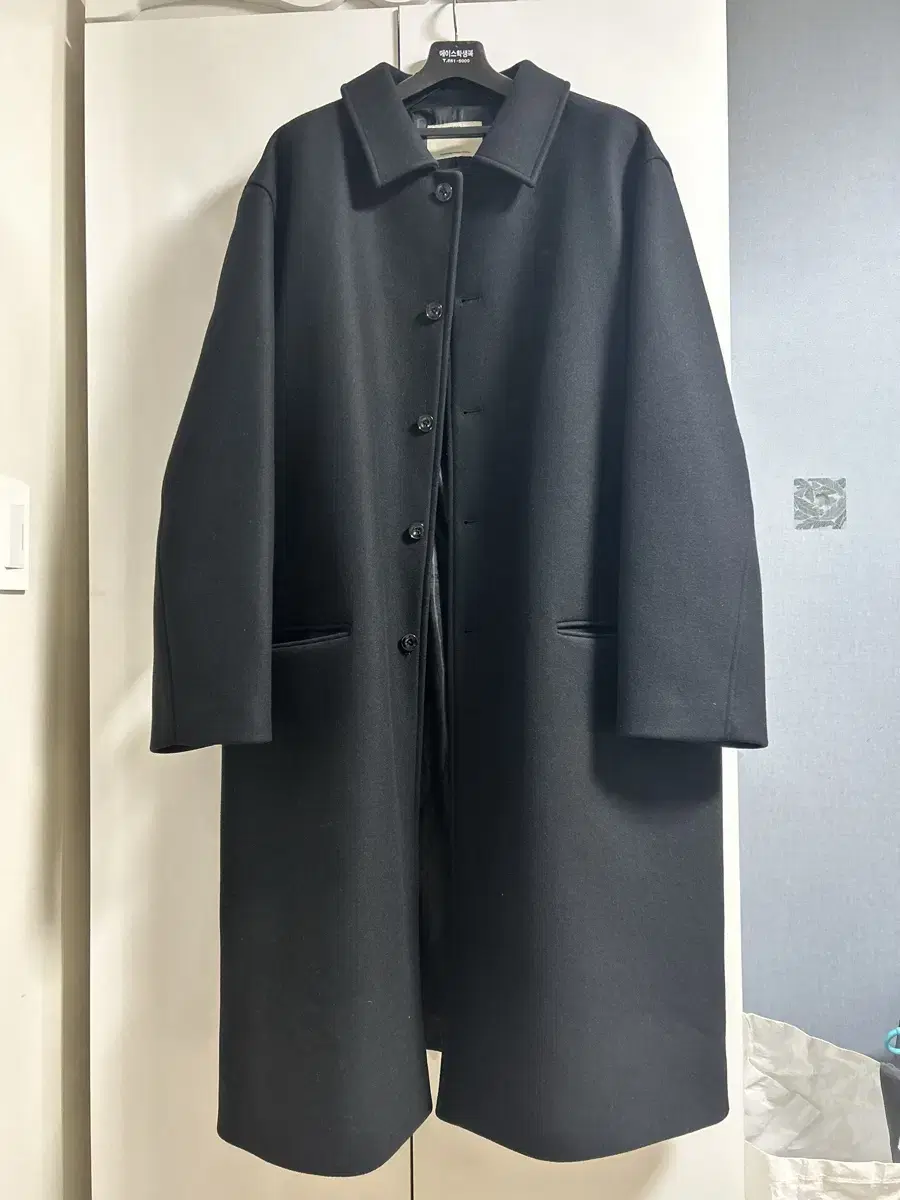 Masterpiece20aw) in excellent condition. Pottery Melton Wool Mac Coat Black 3 sizes sells