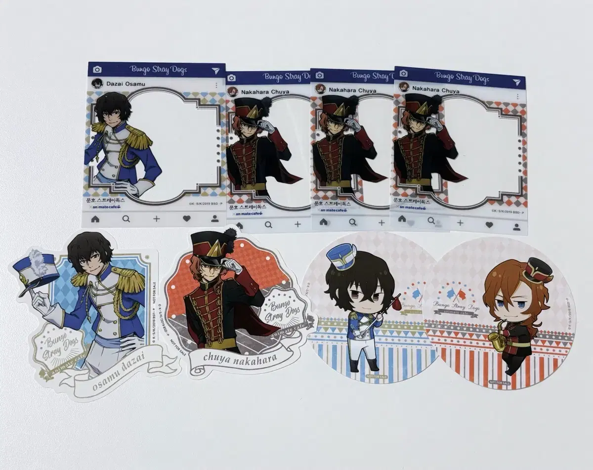 Moons Dog Dazai Chuuya Animate Collab Cafe pre-order benefit Bulk