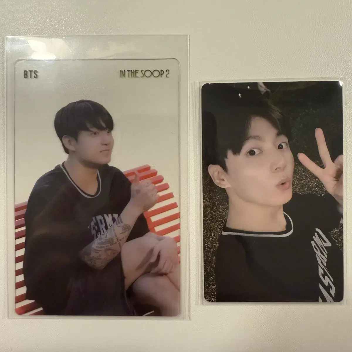 BTS in the forest jungkook photocard