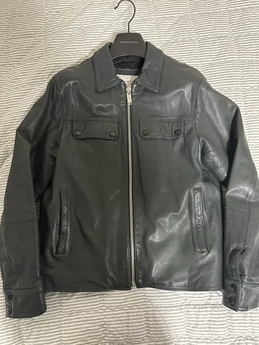 Custom Mellow Singlerider Leather Jacket (Goatskin) 38/100