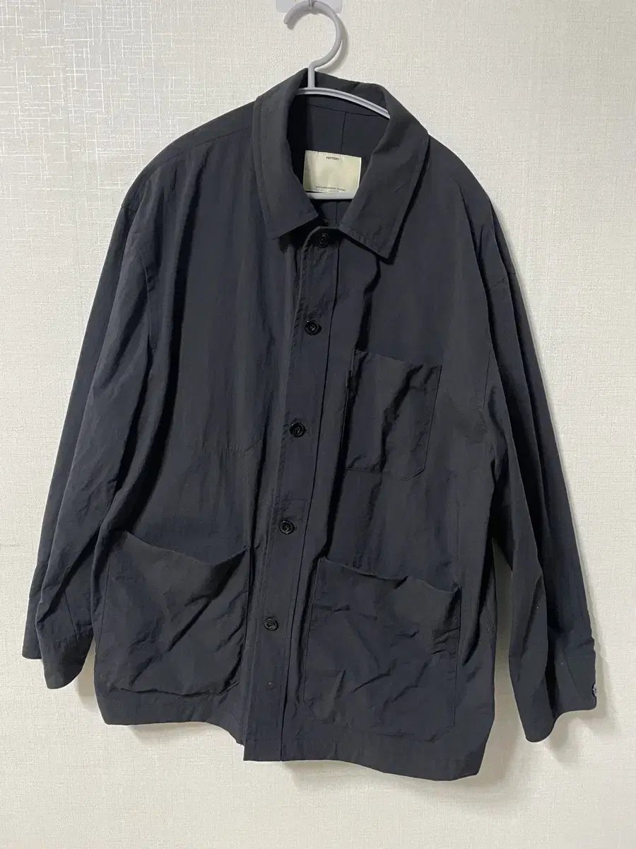 Pottery Nylon Work Jacket Black 2