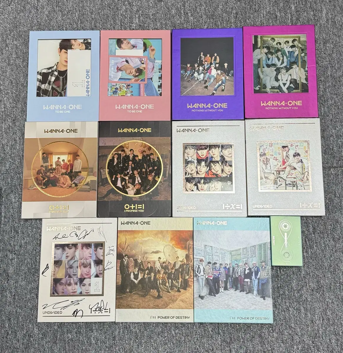 Bulk) wanna one album sign album Random Configuration jaehwan Full Configuration