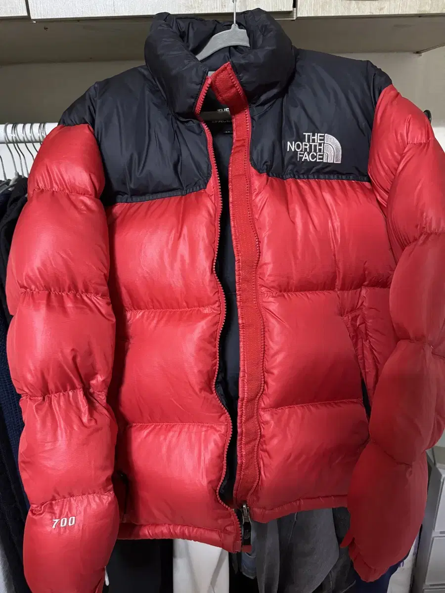 [Genuine] The North Face Nupsi 700 Black Goose Down Padding