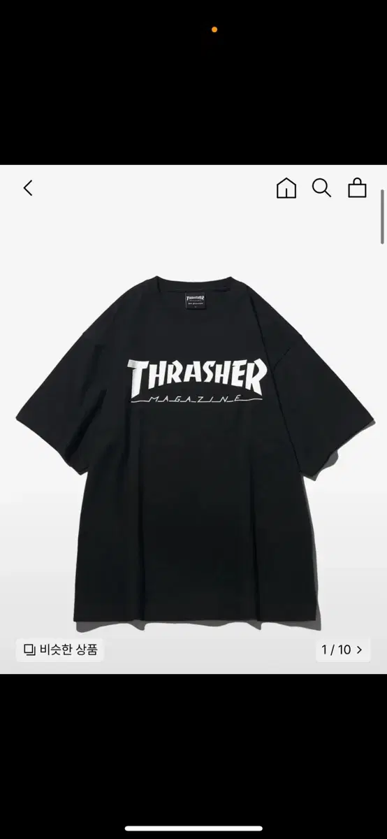 Thrasher Magazine Short Sleeve T-Shirt Black XL