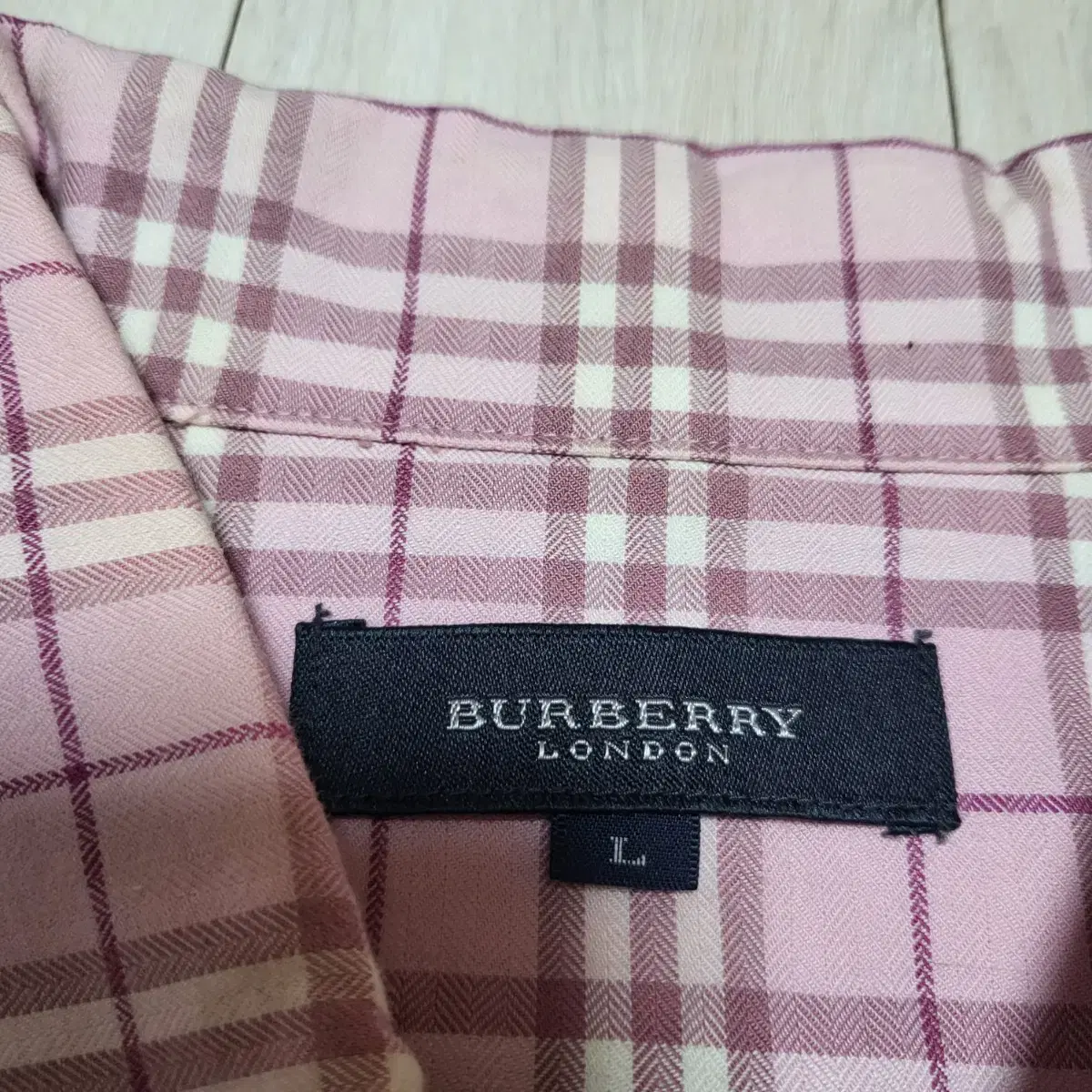 (L) 버버리셔츠 버버리체크셔츠 버버리런던 burberry 산요상회