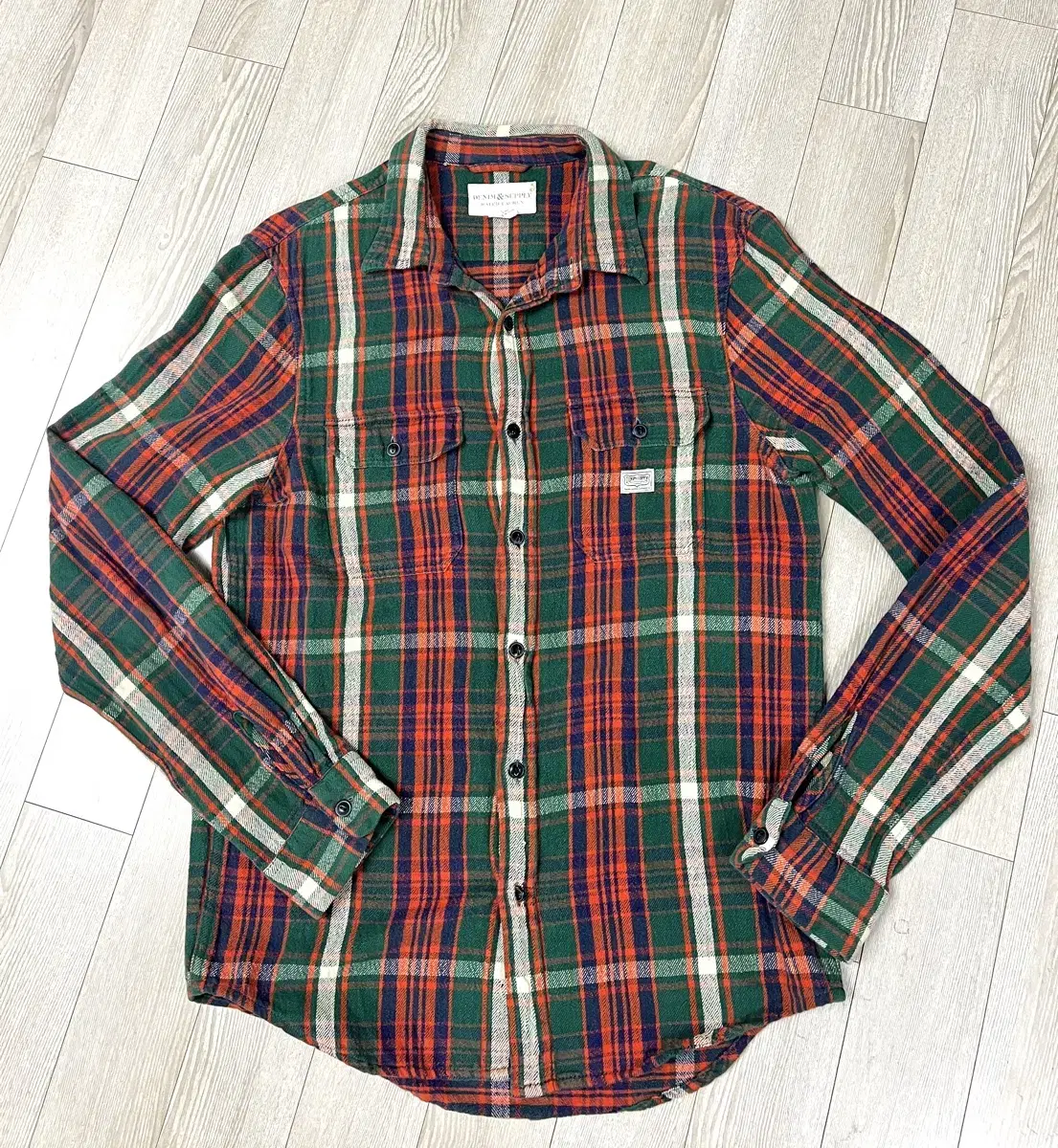 Ralph Lauren Denim And Supply Flannel Shirt M