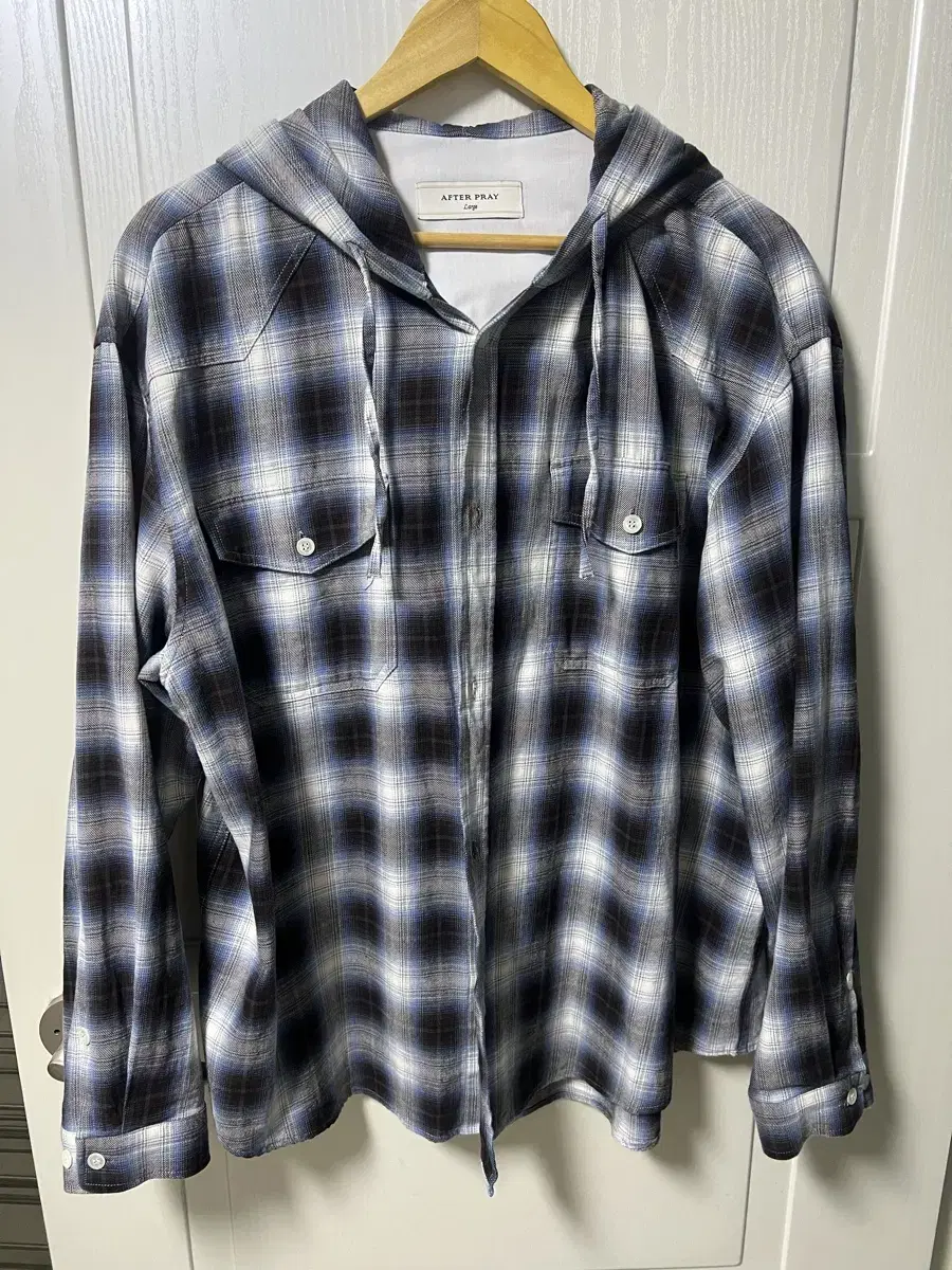 Afterpray Western Check Shirt L