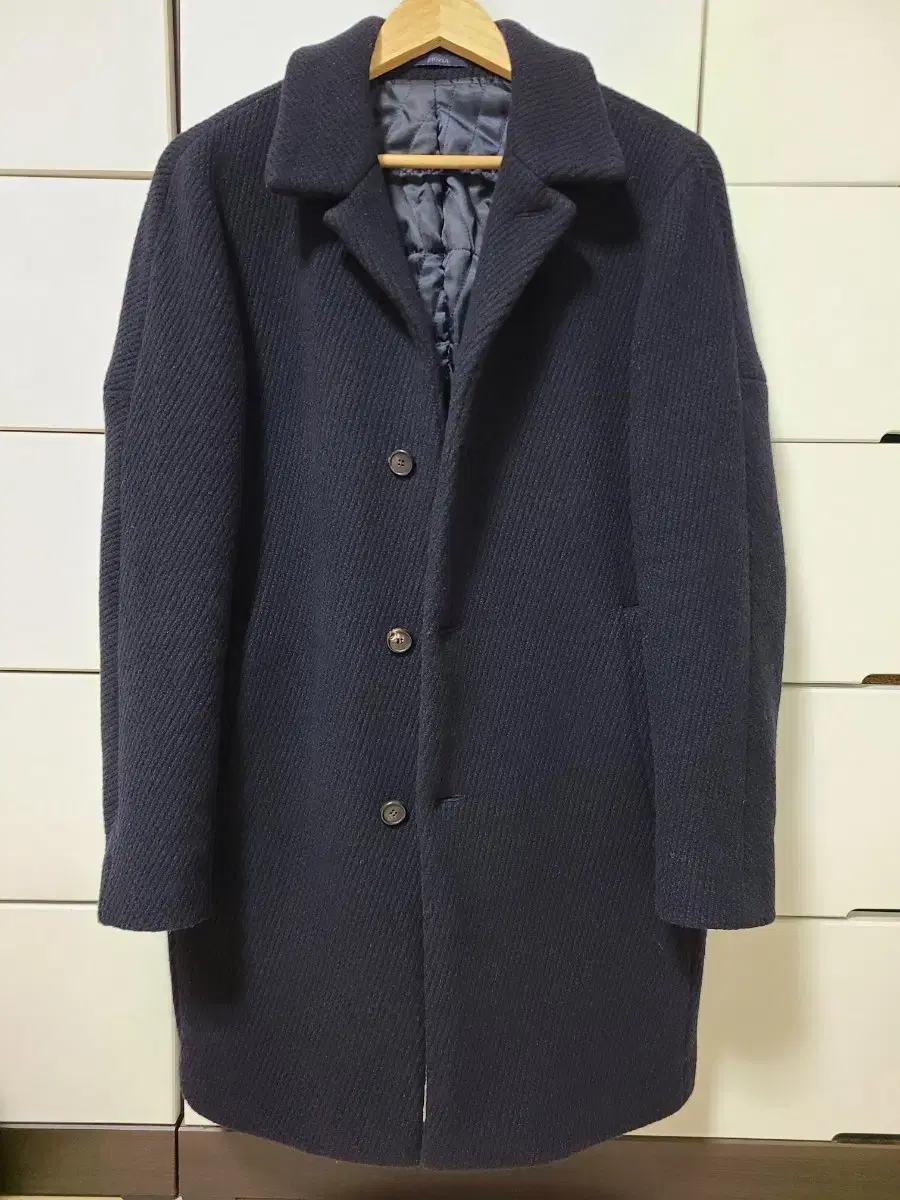 Gioia Dark Navy Vahn Coat (almost black)