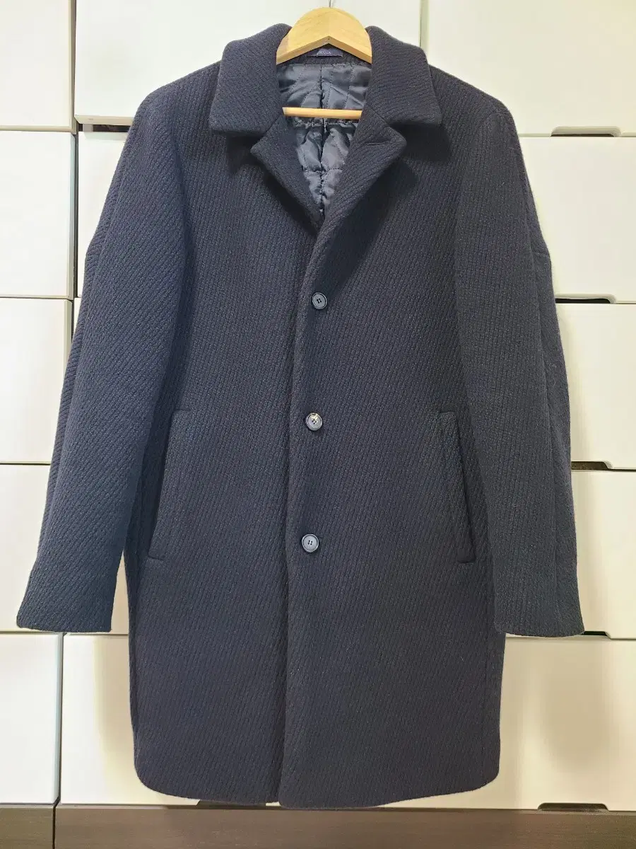 Gioia Dark Navy Vahn Coat (almost black)