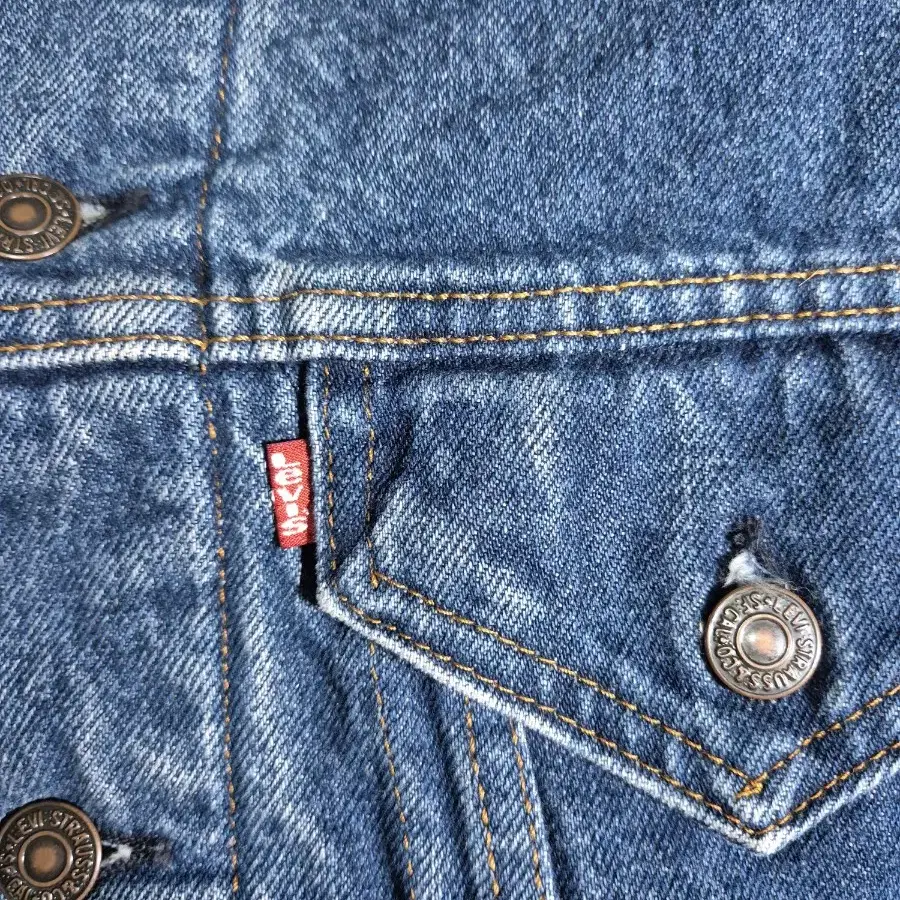 80s levis 리바이스 71506-0316 데님 트러커