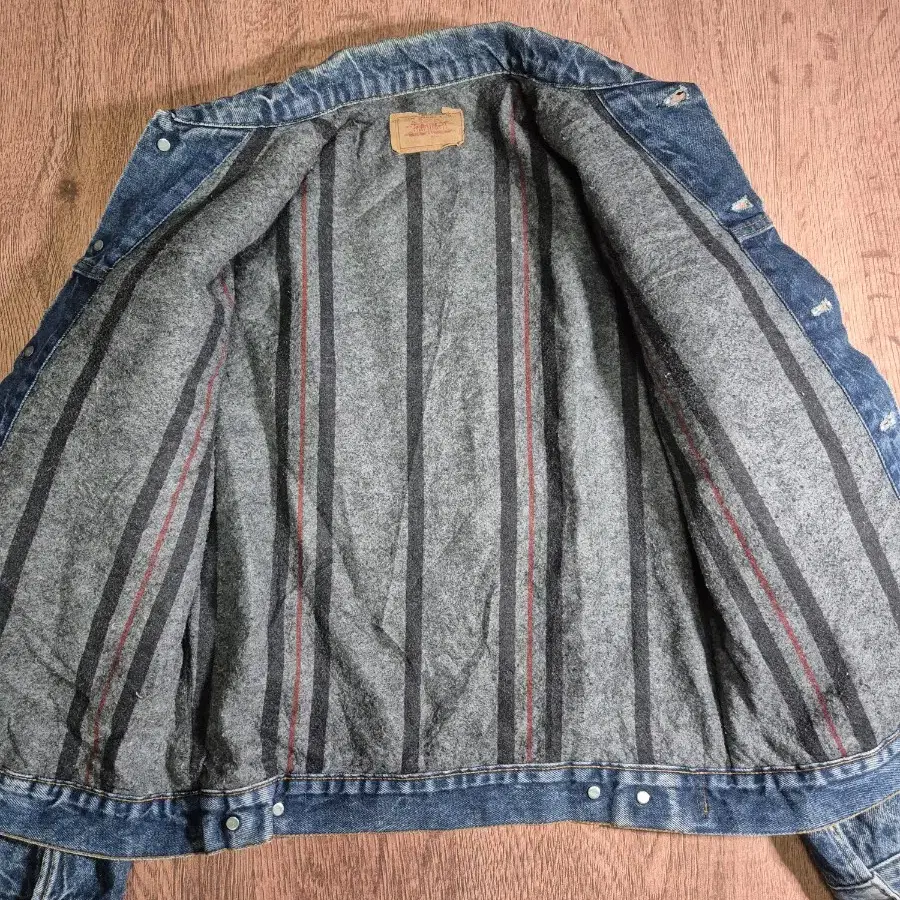 80s levis 리바이스 71506-0316 데님 트러커