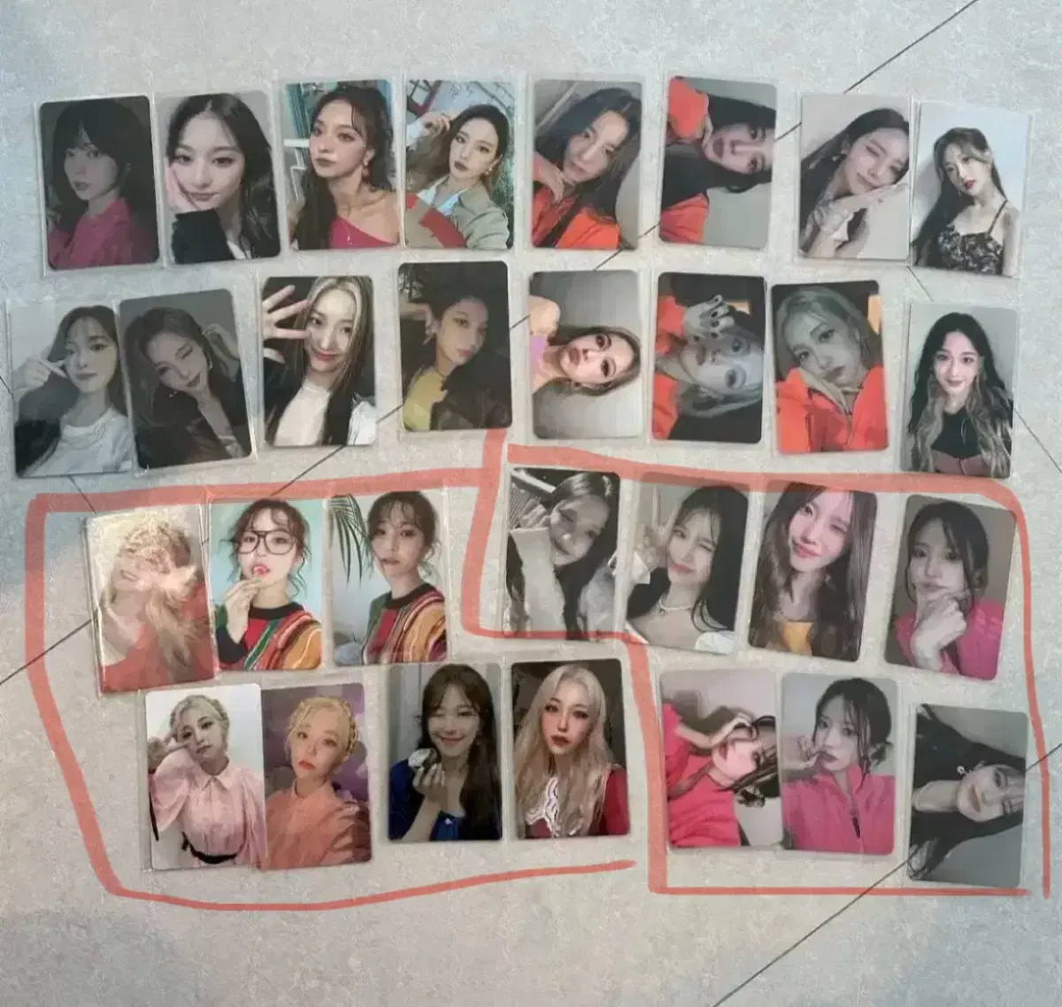 Fromis 9 song hayoung baek jiheon Photocard