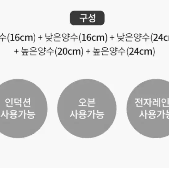 휘슬러 파리냄비 5종 세트